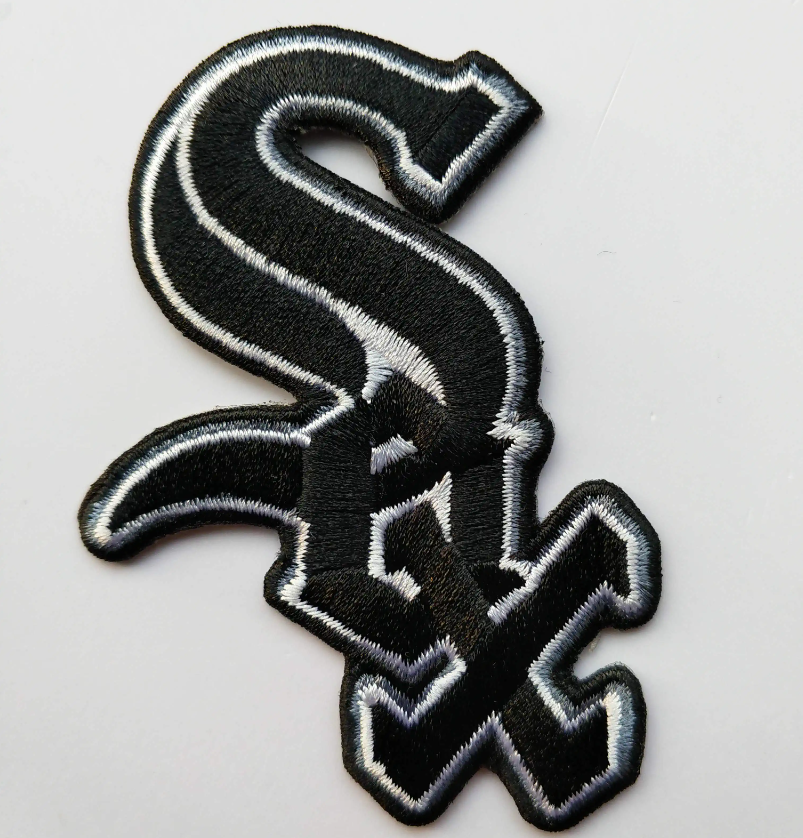 Chicago White Sox Logo Iron on Patch 8.5CMx6.1CM